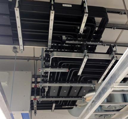 Erection and commissioning of Rising Mains and Lighting Ducts