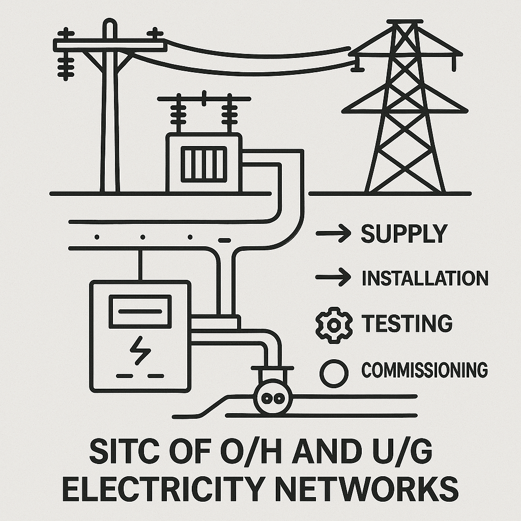 SITC of O/H and U/G electricity networks